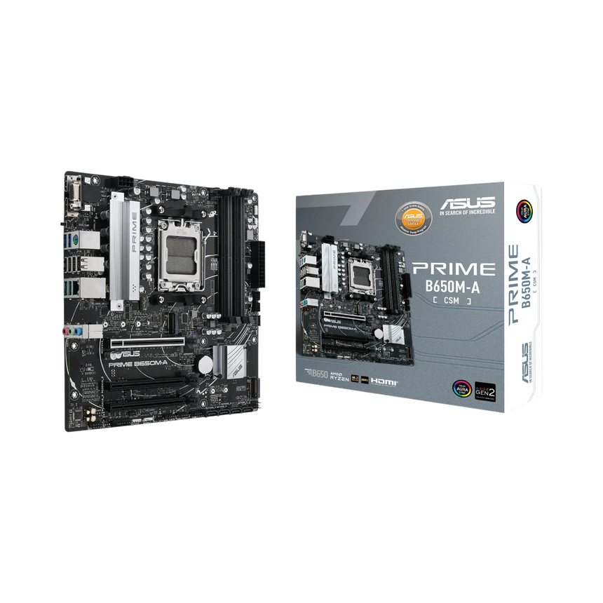 ASUS PRIME B650M-A-CSM Micro-ATX AM5 Motherboard — Being Shipped