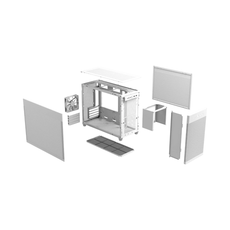 ASUS Prime AP201 Micro-ATX Case (White, Mesh) — Being Shipped