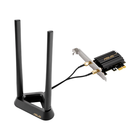 ASUS PCE-AXE58BT Wi-Fi 6E PCIe Adapter with Magnetic Base — Being Shipped