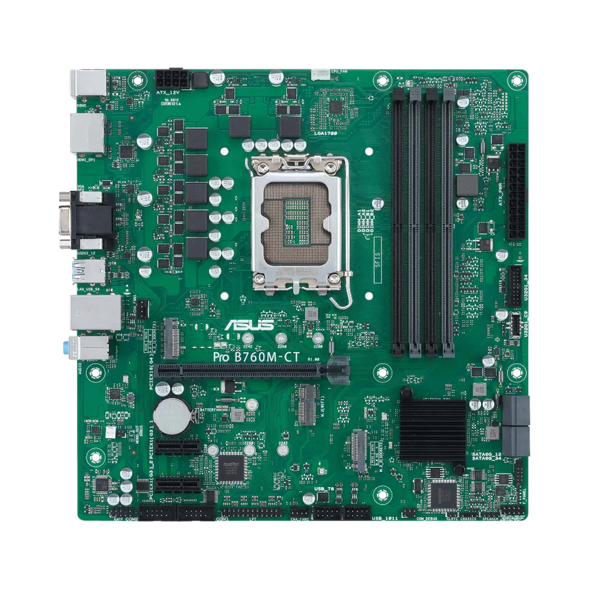 ASUS Pro B760M-CT-CSM LGA 1700 Micro-ATX Motherboard — Being Shipped