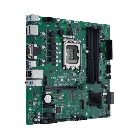 ASUS Pro B660M-C D4-CSM Micro-ATX Motherboard — Being Shipped