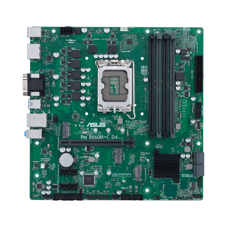 ASUS Pro B660M-C D4-CSM Micro-ATX Motherboard — Being Shipped