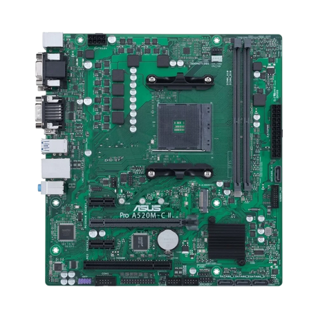 ASUS Pro A520M-C II/CSM Micro-ATX AM4 Motherboard — Being Shipped