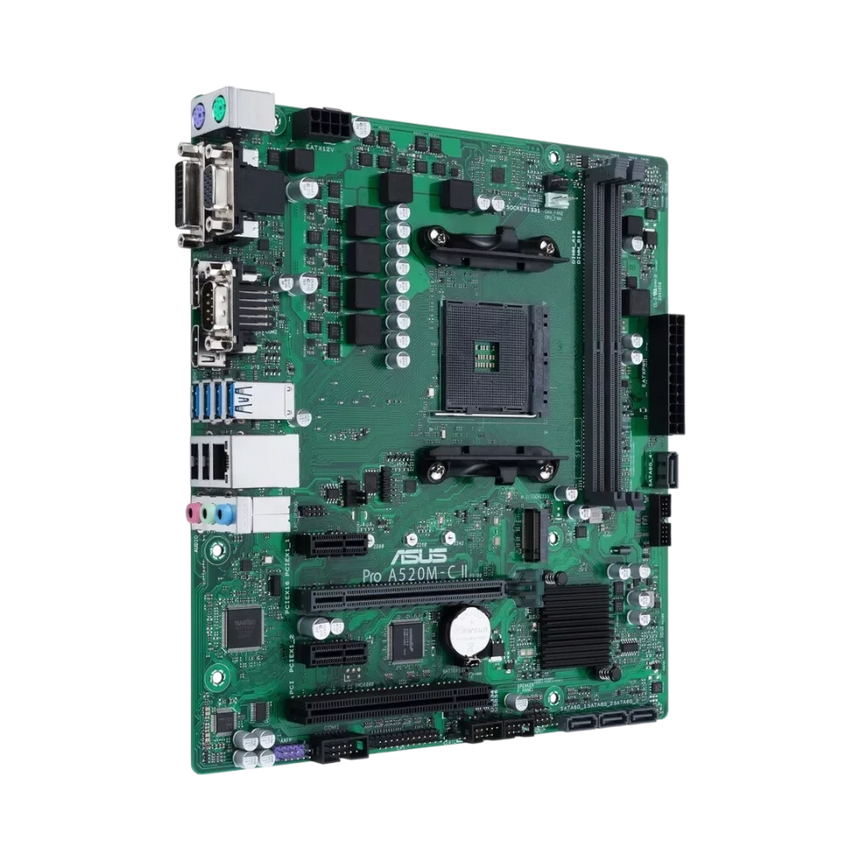 ASUS Pro A520M-C II/CSM Micro-ATX AM4 Motherboard — Being Shipped