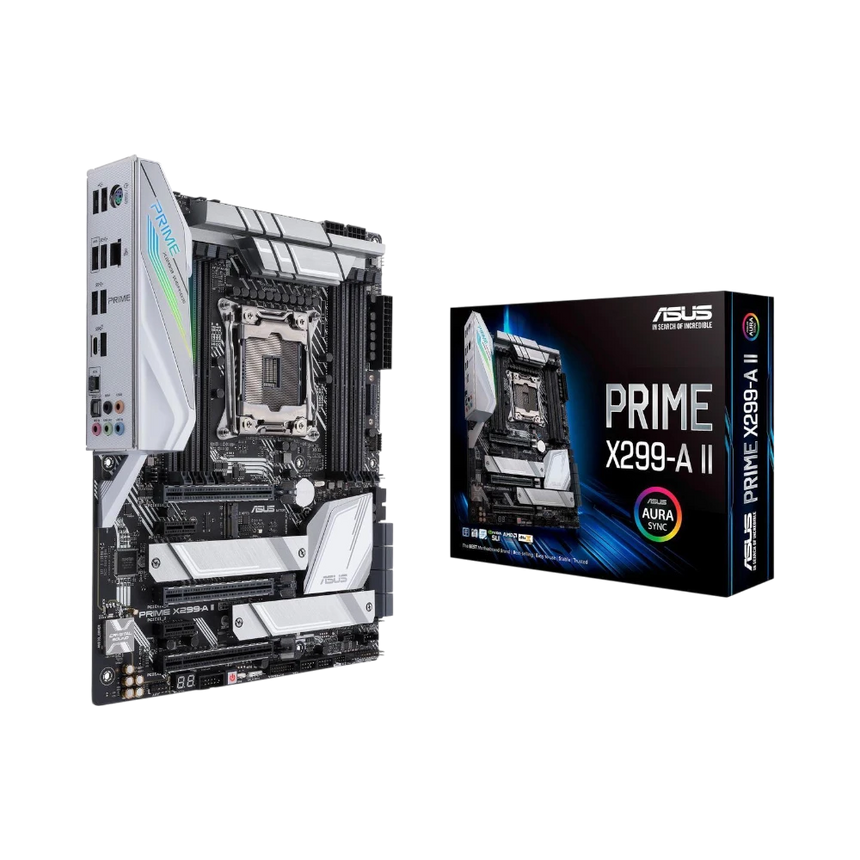 ASUS Prime X299-A II LGA 2066 Intel X299 SATA 6Gb/s ATX Intel Motherboard — Being Shipped
