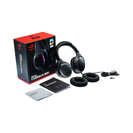 ASUS ROG Fusion II 300 Gaming Headset (Black) — Being Shipped