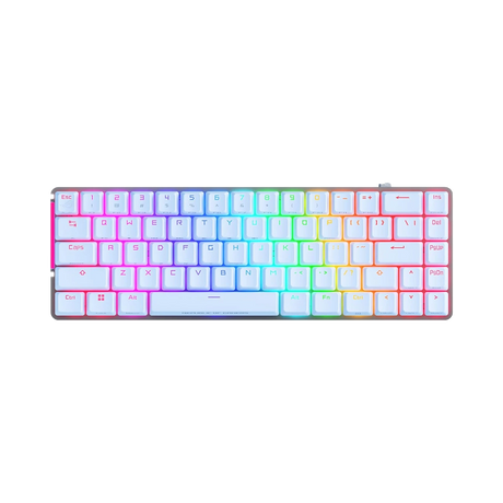 ASUS ROG Falchion Ace Wired Backlit Mechanical Keyboard (White, ROG NX Brown Switches) — Being Shipped