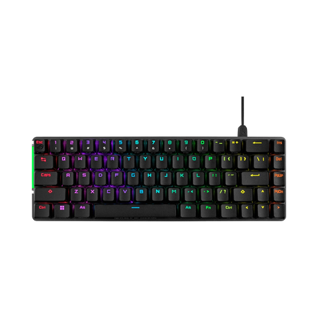 ASUS ROG Falchion Ace Wired Backlit Mechanical Keyboard (Black, ROG NX Red Switches) — Being Shipped
