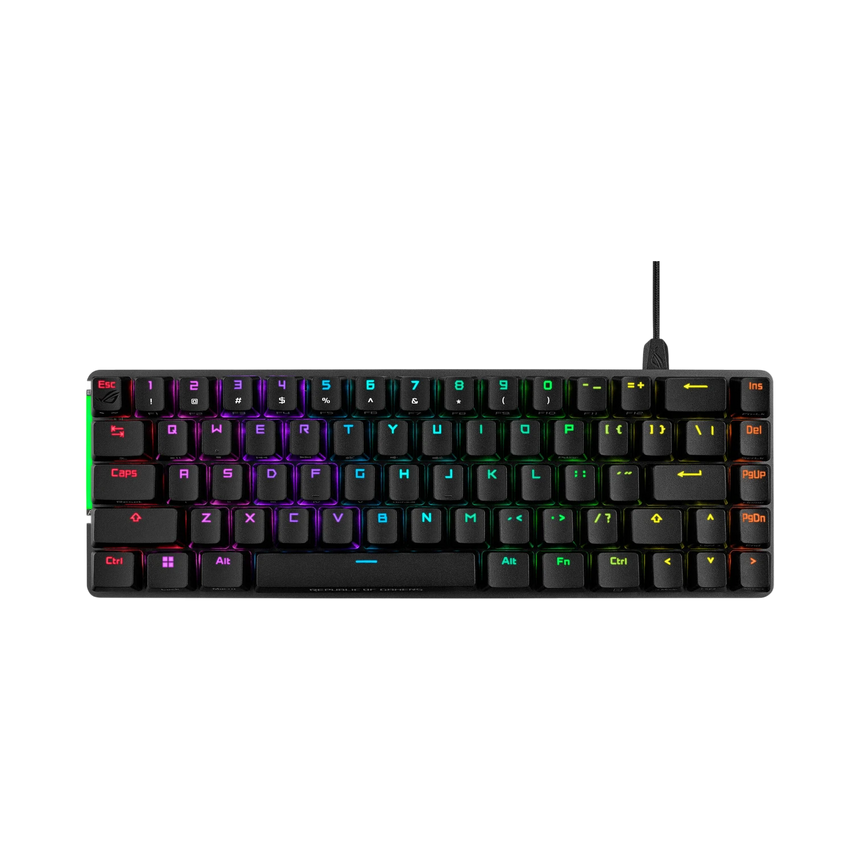 ASUS ROG Falchion Ace Wired Backlit Mechanical Keyboard (Black, ROG NX Red Switches) — Being Shipped