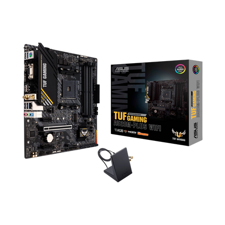 ASUS TUF GAMING A520M-PLUS WIFI AM4 Micro-ATX Motherboard — Being Shipped