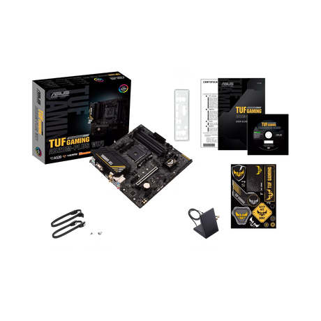 ASUS TUF GAMING A520M-PLUS WIFI AM4 Micro-ATX Motherboard — Being Shipped