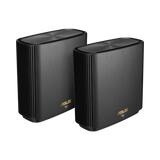 ASUS ZenWiFi XT9 AX7800 Wireless Tri-Band Mesh Wi-Fi System (2-Pack, Black) — Being Shipped