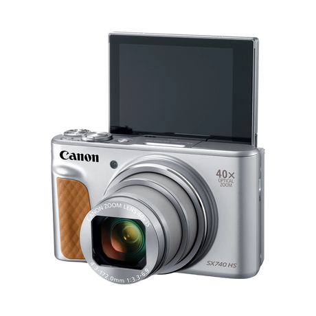 Canon PowerShot SX740 HS Digital Camera (Silver) — Being Shipped