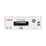 Canon 118 Toner Cartridge (Cyan) — Being Shipped