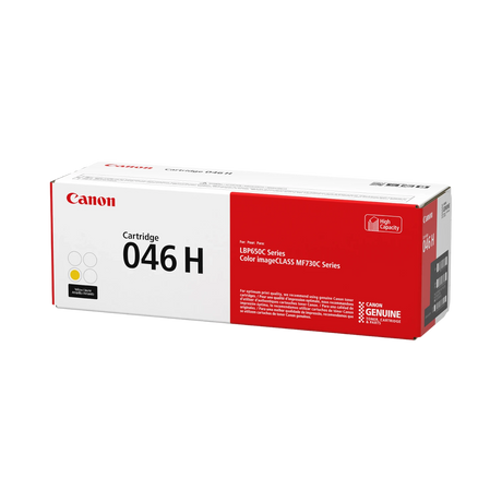 Canon 046 H Yellow High Yield Toner Cartridge — Being Shipped