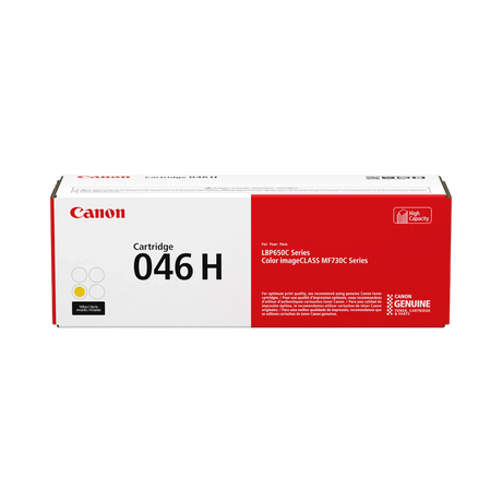 Canon 046 H Yellow High Yield Toner Cartridge — Being Shipped