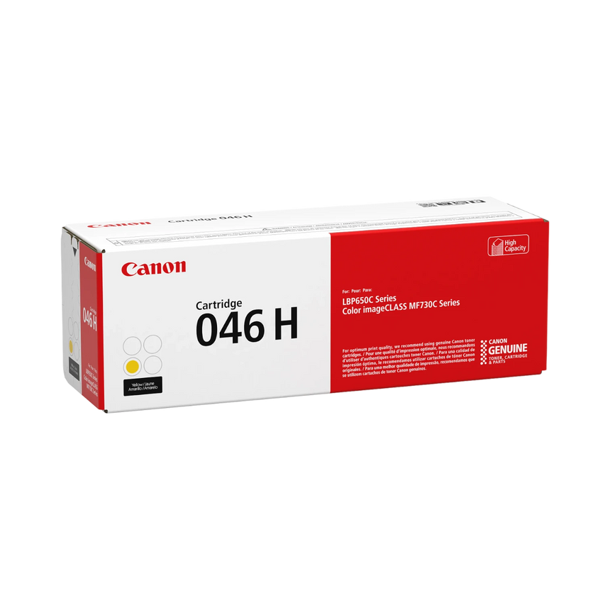 Canon 046 H Yellow High Yield Toner Cartridge — Being Shipped