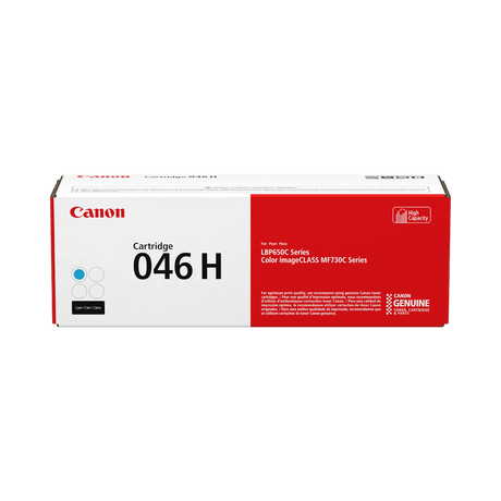 Canon 046 H Cyan High Yield Toner Cartridge — Being Shipped