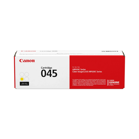 Canon 045 Yellow Standard-Capacity Toner Cartridge — Being Shipped