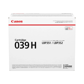 Canon 039H Black High Yield Toner Cartridge — Being Shipped