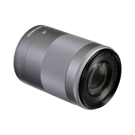 Canon EF-M 55-200mm f/4.5-6.3 IS STM Lens (Silver) — Being Shipped
