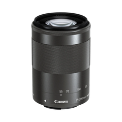 Canon EF-M 55-200mm f/4.5-6.3 IS STM Lens (Black) — Being Shipped