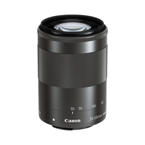 Canon EF-M 55-200mm f/4.5-6.3 IS STM Lens (Black) — Being Shipped