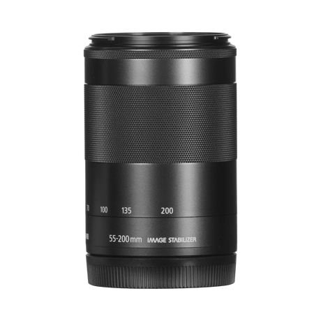 Canon EF-M 55-200mm f/4.5-6.3 IS STM Lens (Black) — Being Shipped