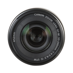 Canon EF-M 55-200mm f/4.5-6.3 IS STM Lens (Black) — Being Shipped