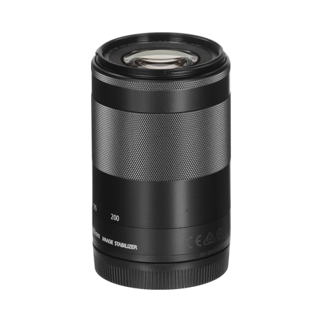 Canon EF-M 55-200mm f/4.5-6.3 IS STM Lens (Black) — Being Shipped