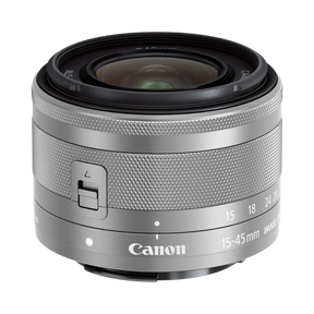 Canon EF-M 15-45mm f/3.5-6.3 IS STM Lens (Silver) — Being Shipped
