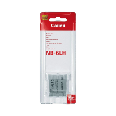 Canon NB-6LH Lithium-Ion Battery Pack (3.7V, 1,060mAh) — Being Shipped