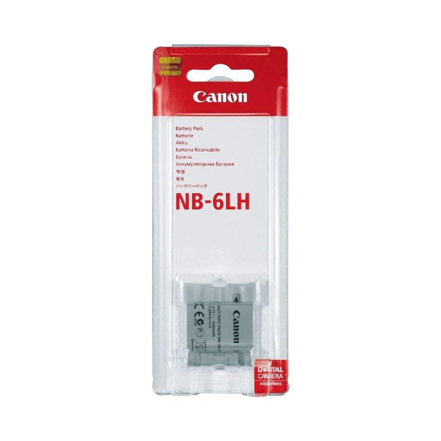 Canon NB-6LH Lithium-Ion Battery Pack (3.7V, 1,060mAh) — Being Shipped