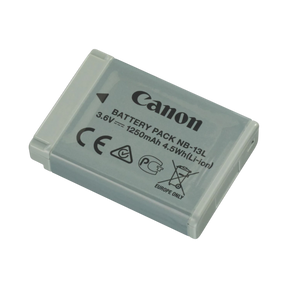 Canon NB-13L Lithium-Ion Battery Pack (3.6V, 1250mAh) — Being Shipped