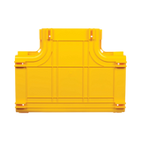 Tripp Lite Toolless Horizontal 90-Degree T-Junction for Fiber Routing System, 240 mm (10 in.) — Being Shipped