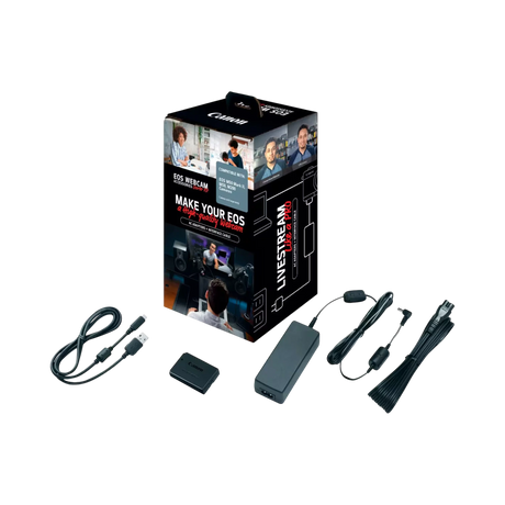 Canon EOS Webcam Accessories Starter Kit for EOS M50, M50 Mark II & M200 Mirrorless Digital Cameras — Being Shipped