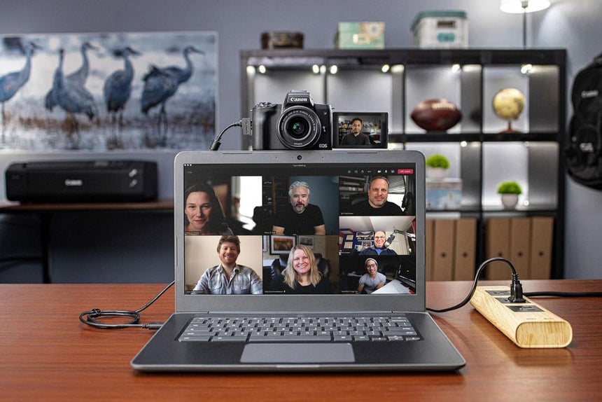 Canon EOS Webcam Accessories Starter Kit for EOS M50, M50 Mark II & M200 Mirrorless Digital Cameras — Being Shipped