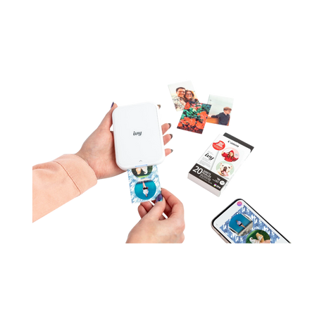 Canon IVY 2 Mini Photo Printer (Pure White) — Being Shipped