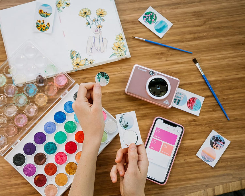 Canon IVY CLIQ+2 Instant Camera Printer (Rose Gold) — Being Shipped