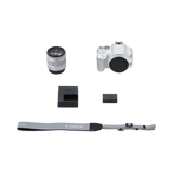 Canon EOS Rebel SL3 DSLR Camera with 18-55mm Lens (White) — Being Shipped