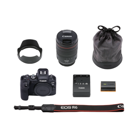 Canon EOS R6 Mirrorless Camera with 24-105mm f/4 Lens — Being Shipped