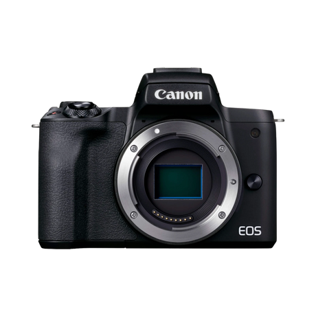 Canon EOS M50 Mark II Mirrorless Camera with 15-45mm Lens (Black) — Being Shipped