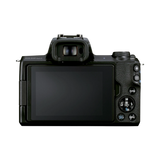 Canon EOS M50 Mark II Mirrorless Camera with 15-45mm Lens (Black) — Being Shipped