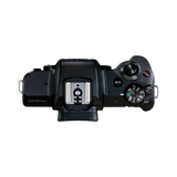 Canon EOS M50 Mark II Mirrorless Camera with 15-45mm Lens (Black) — Being Shipped