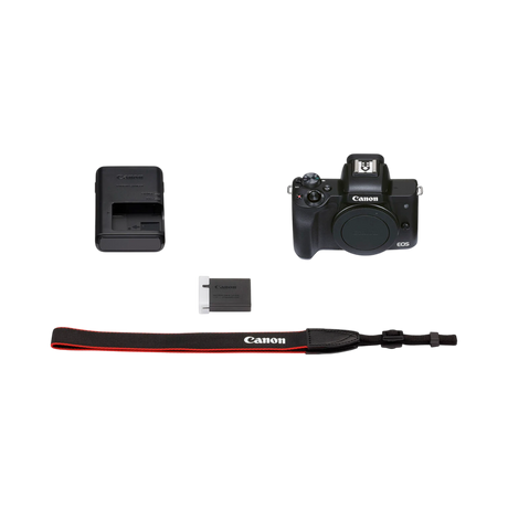 Canon EOS M50 Mark II Mirrorless Camera (Black) — Being Shipped