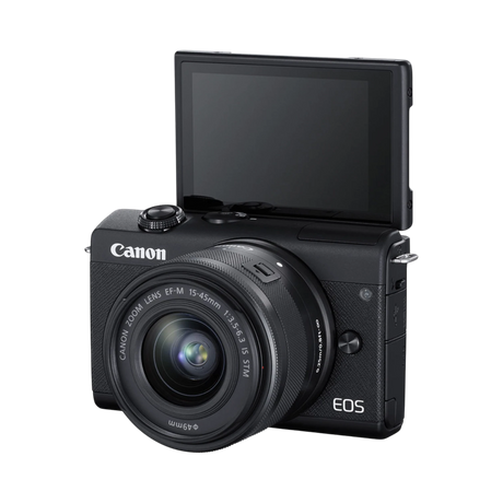 Canon EOS M200 Mirrorless Camera Content Creator Kit (Black) — Being Shipped
