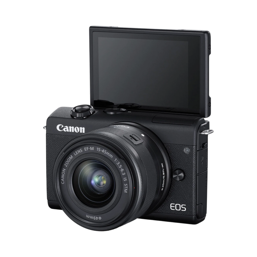 Canon EOS M200 Mirrorless Camera Content Creator Kit (Black) — Being Shipped