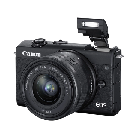 Canon EOS M200 Mirrorless Camera Content Creator Kit (Black) — Being Shipped