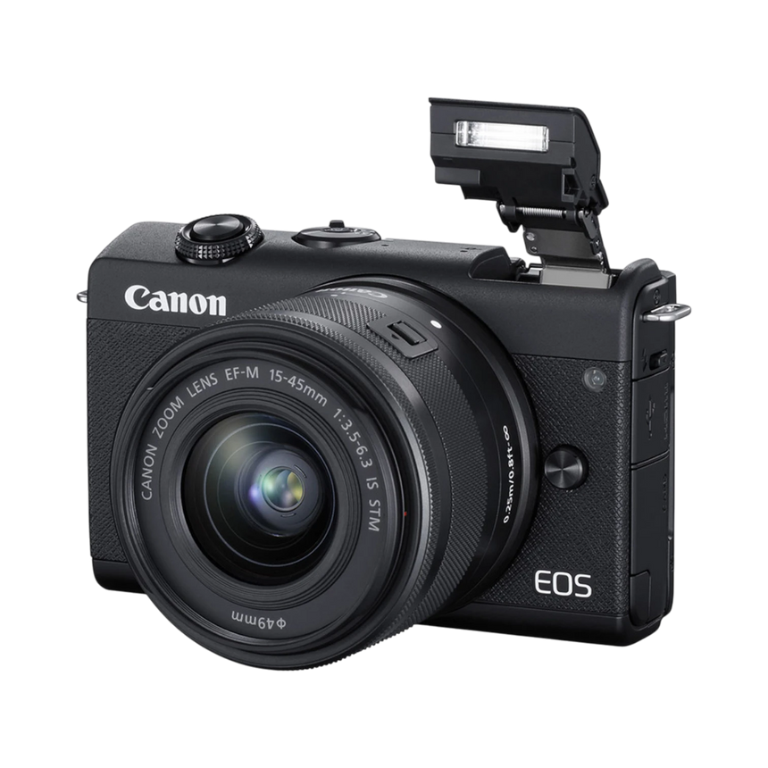 Canon EOS M200 Mirrorless Camera Content Creator Kit (Black) — Being Shipped