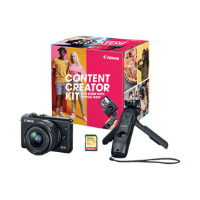 Canon EOS M200 Mirrorless Camera Content Creator Kit (Black) — Being Shipped